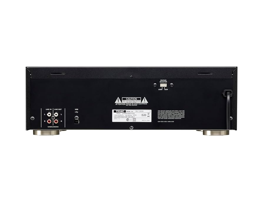 TEAC ダブルカセットデッキ W-1200 W-1200 | ダブルカセットデッキ | ブランド,TEAC | ティアックストア